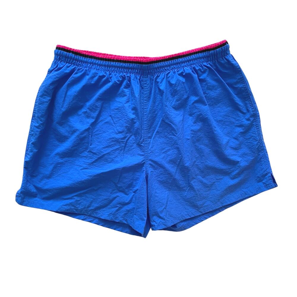 Vintage 90s Fremantle Swim Trunks Shorts Mesh Lined Men's XL 42-44 Pockets Nylon